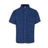 Camisa de Mezclilla Manga Corta - C0600