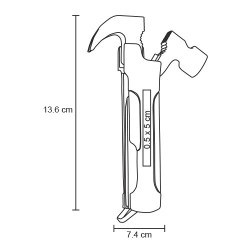 Martillo Multiusos Zec - HR 014