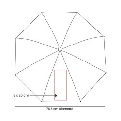 Paraguas Danubio - PAR 030