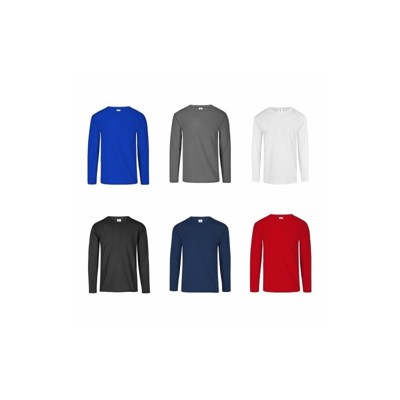 Playera Cuello Redondo Manga Larga Caballero Playera Cuello Redondo Manga Larga Caballero
