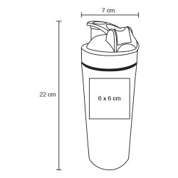 Vaso Mezclador Protein | Personalizado con tu Logo