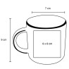 Taza Carrara - HO 048