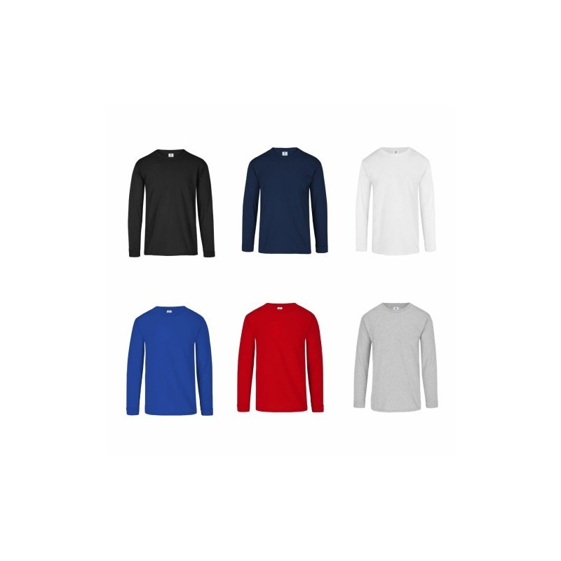 Playera Cuello Redondo Manga Larga Unisex para Niños Playera Cuello Redondo Manga Larga Unisex para Niños