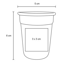 Vaso Tequilero Shot - T 155