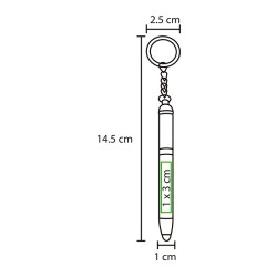 Bolígrafo Mini Llavero West - BL-080
