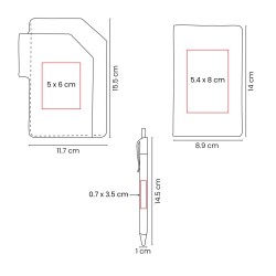 Porta Pasaporte Runa - M 80124