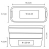 Contenedor Niguiri - HO 120