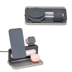 Multicargador Inalámbrico Casete