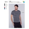 Playera Cuello Redondo Manga Corta para Caballero - C1302