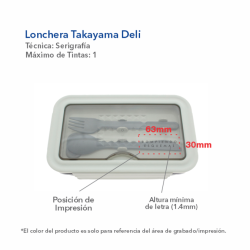 Lonchera Takayama Deli - LON-DEL