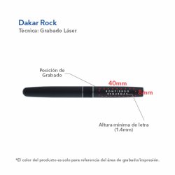 Bolígrafo Dakar Rock - DAK-ROC