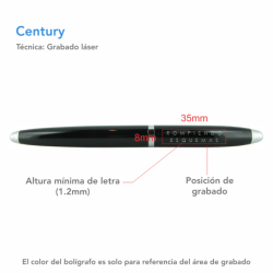 Bolígrafo Century - CEN-MET