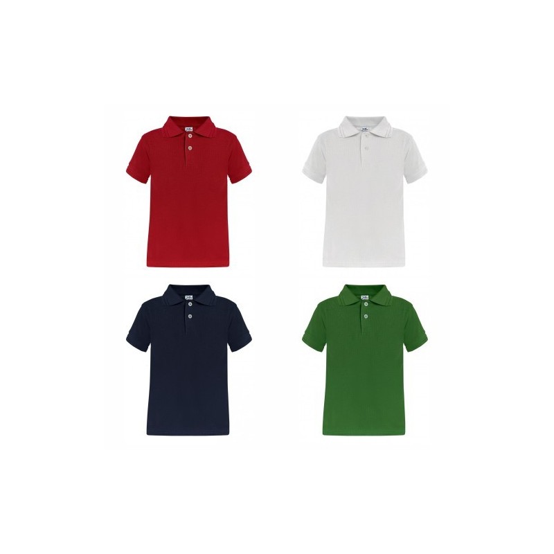 Playera Polo Waffle para Niños Playera Polo Waffle para Niños