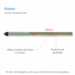 Bolígrafo Kaizen - KAI-MET