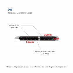 Bolígrafo Jet - JET-MET