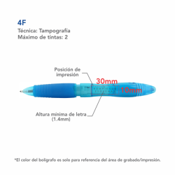 Bolígrafo 4F Multifunción - 4F0-TRA
