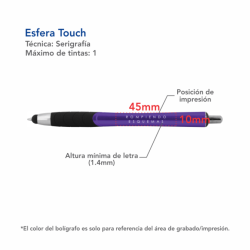 Bolígrafo Esfera Touch - ESF-SOL