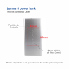 Power Bank Lumina 8 - LUM-AL8