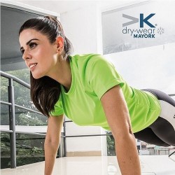Playera Dry Wear Manga Corta Dama - MD760