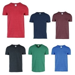 Playera Cuello V Manga Corta para Caballero - C0356