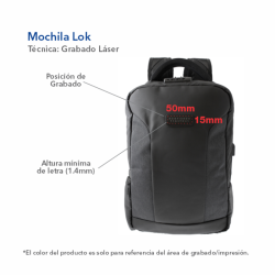 Mochila Takayama Lok - MOC-LOK