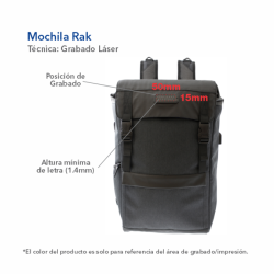 Mochila Takayama Rak - MOC-RAK