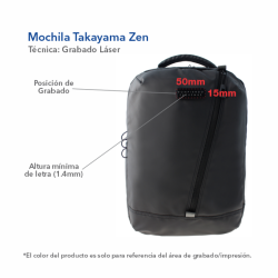 Mochila Takayama Zen - MOC-ZEN