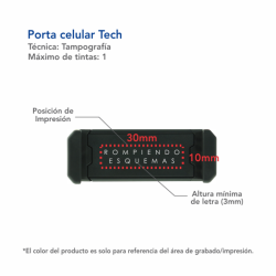 Porta Celular Tech - PCE-TEC