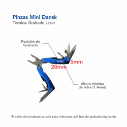 Pinzas Mini Dansk - MIN-DAN