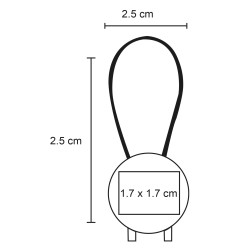 Llavero Metálico Nodo - MK 049