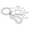 Llavero Auto Doble - MK 018A