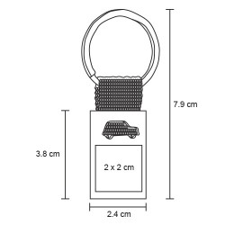 Llavero Fiat - MK 024