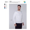 Playera Cuello Redondo Manga Larga Caballero