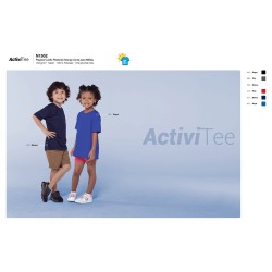 Playera Cuello Redondo Manga Corta para Niños