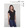 Playera Cuello V para Dama