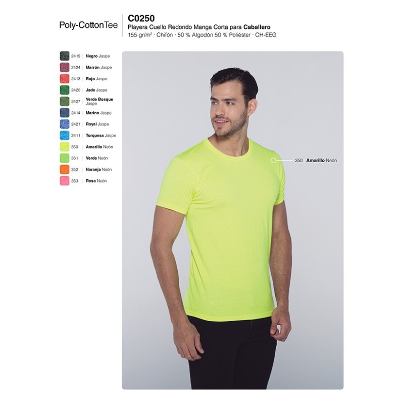 Playera Cuello Redondo Caballero Playera Cuello Redondo Caballero