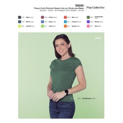 Playera Cuello Redondo Silueta Dama