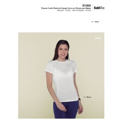 Playera Cuello Redondo para Dama Subli