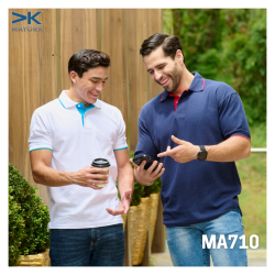 Playera Polo Combinada Caballero