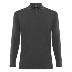 Playera Waffle Polo Manga Larga Caballero - MA704