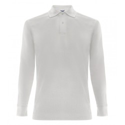 Playera Waffle Polo Manga Larga Caballero - MA704