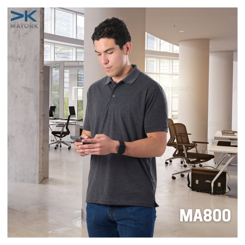 Playera Vsoft tipo Polo para Caballero