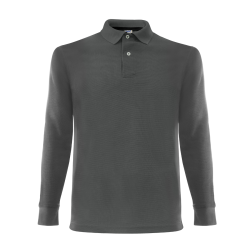 Playera Advance Manga Larga tipo Polo para Caballero