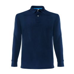 Playera Advance Manga Larga tipo Polo para Caballero