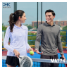 Playera Advance Manga Larga tipo Polo para Caballero