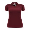 Playera Waffle Polo Combinada Dama - MD710