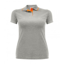 Playera Waffle Polo Combinada Dama - MD710