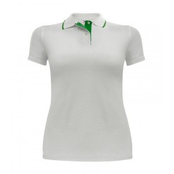 Playera Waffle Polo Combinada Dama - MD710