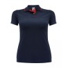 Playera Waffle Polo Combinada Dama - MD710