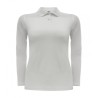 Playera Waffle Manga Larga Dama - MD704